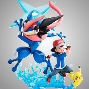 (image for) Greninja & Pikachu & Ash - G.E.M. Pocket Monsters Series - Opened