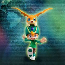 (image for) Patamon - PicoDevimon - Takaishi Takeru - G.E.M. - 1/10 - Unopened