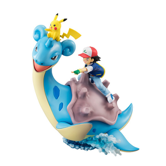 Lapras & Pikachu & Ash - G.E.M. Pocket Monsters Series - No Box