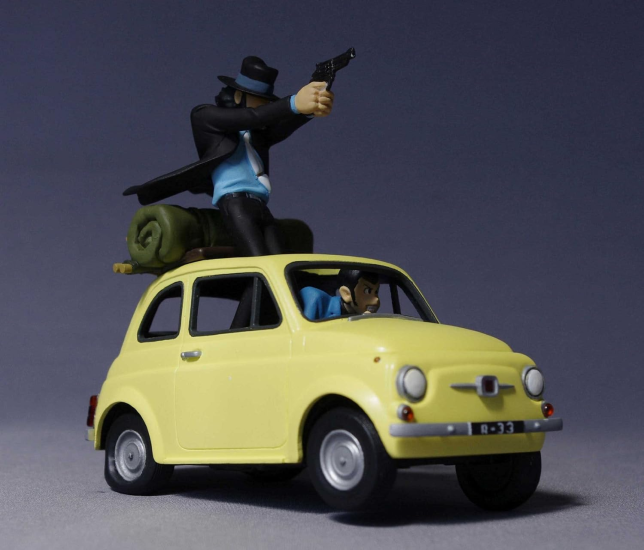 Modal Additional Images for Jigen & Lupin Treasure on desk - Act.1 Pursuit - Opened