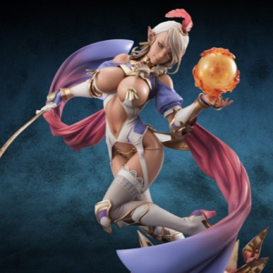 (image for) Bikini Warriors - Dark Elf - Excellent Model - 1/7 - DX Ver. - Opened