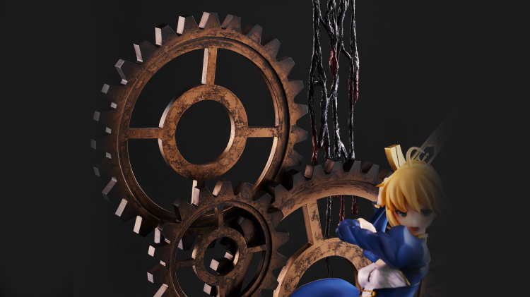 Fate/Stay Night 15th Anniv. Figure - Opened