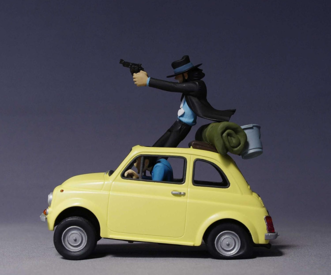 Jigen & Lupin Treasure on desk - Act.1 Pursuit - Opened
