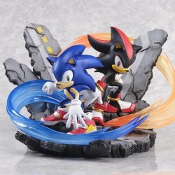 (image for) Sonic and Shadow - S-Fire - Super Situation Figure - Brand New