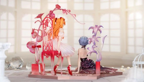 Ayanami Rei & Souryuu Asuka Langley - 1/7 - Whisper of Flower Ver. - Brand New