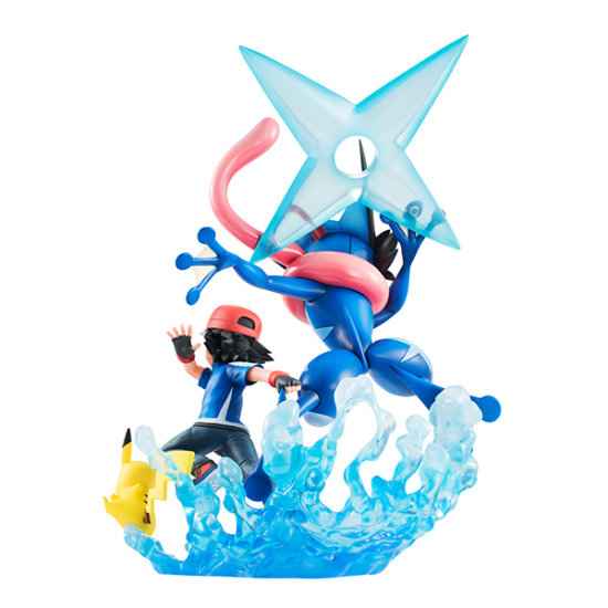 Modal Additional Images for Greninja & Pikachu & Ash - G.E.M. Pocket Monsters Series - Opened