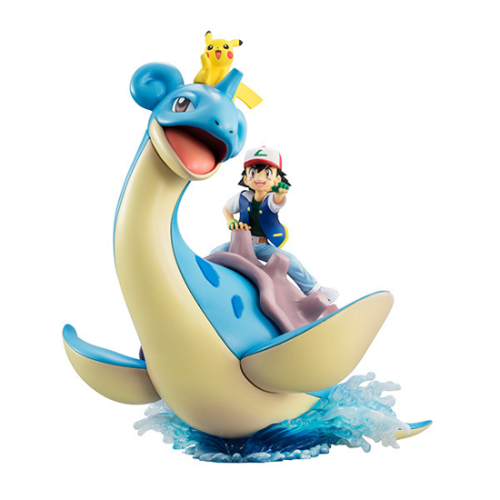 Lapras & Pikachu & Ash - G.E.M. Pocket Monsters Series - No Box