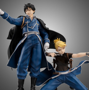 (image for) Roy Mustang & Riza Hawkeye Precious G.E.M. - Opened