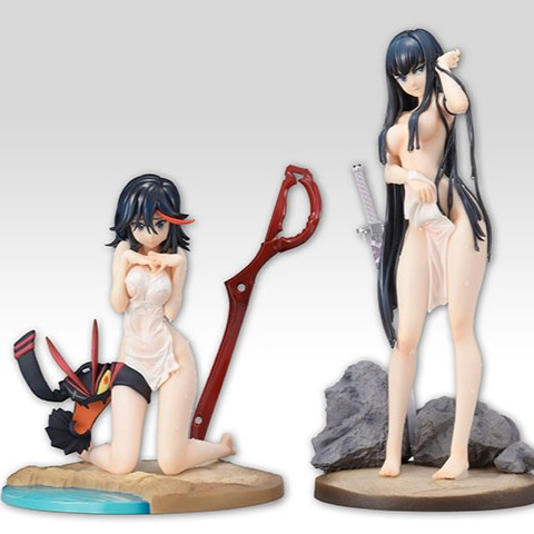 (image for) Matoi Ryuuko & Kiryuuin Satsuki - 1/7 - Yuagari Onsen Tsuyuhada Ver. - Opened
