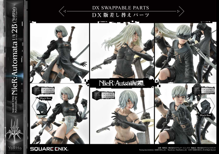 NieR : Automata Square Enix Masterline 1/4 DX Ver. - Opened