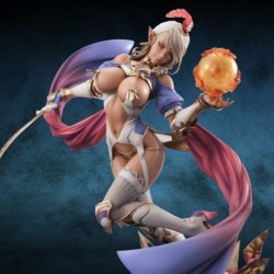 (image for) Bikini Warriors - Dark Elf - Excellent Model - 1/7 - DX Ver. - Opened