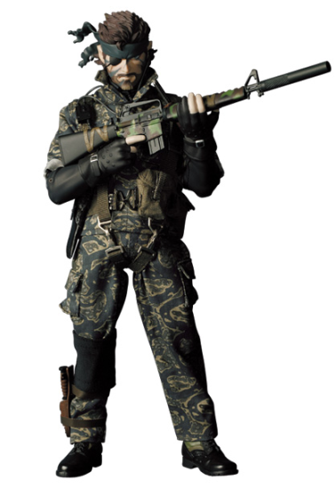 Naked Snake - Real Action Heroes (#228) - Opened