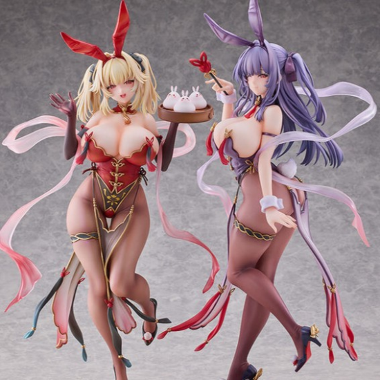 (image for) Yuri & Stella - 1/4 - Cheongsam Bunny - Opened