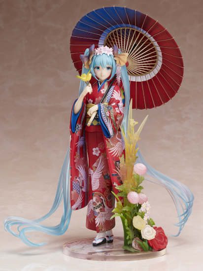 Hatsune Miku Hanairogoromo 1/8 - Opened